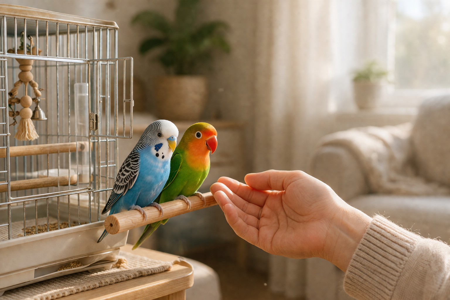 Friendly Pet Birds That Like Humans