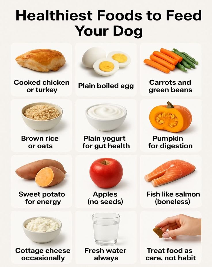 Top 10 Healthy Foods for Your Dog