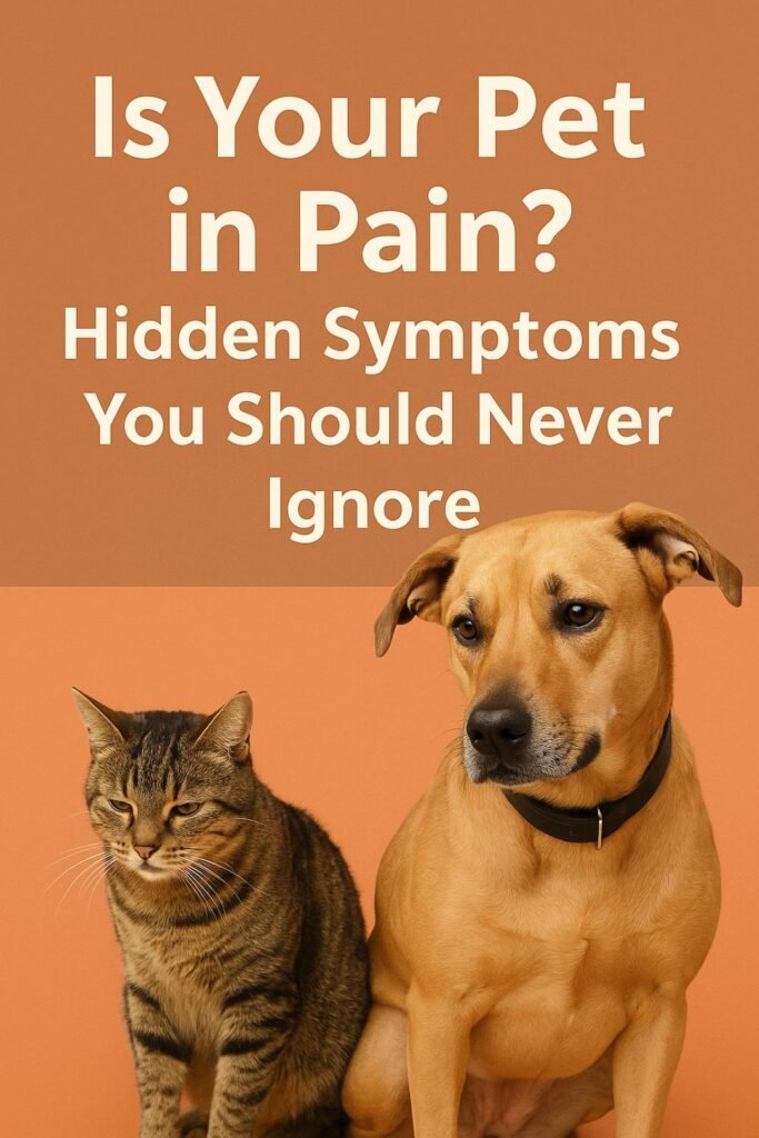 Is Your Pet in Pain
