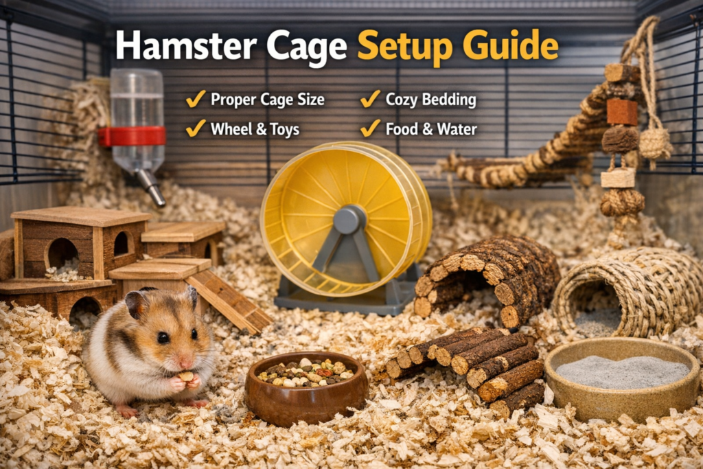 Hamster Cage Setup Guide