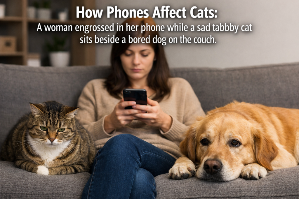 phones affect pet behavior when owners ignore pets due to mobile phone use