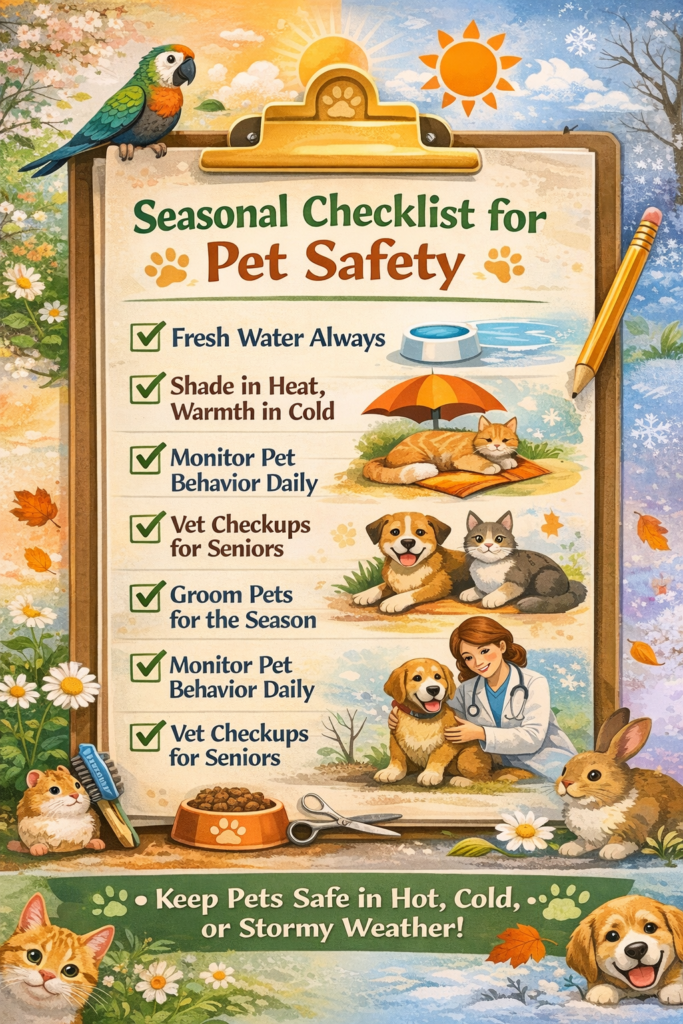 How Weather Affects Pets