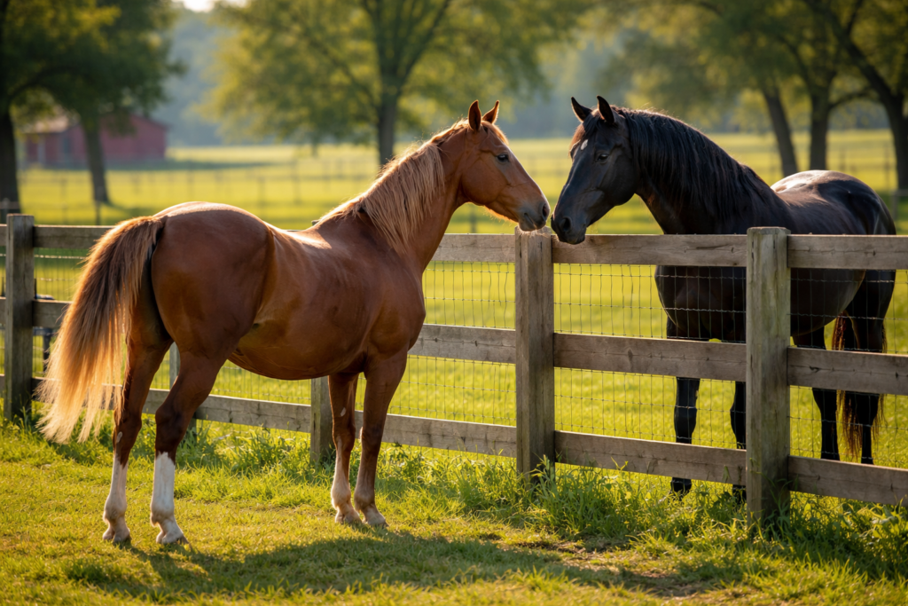 signs a mare is ready to breed