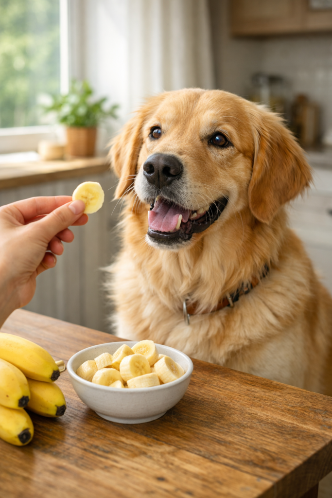 Can dogs eat bananas