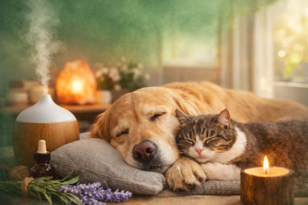 how to reduce pet anxiety naturally at home
